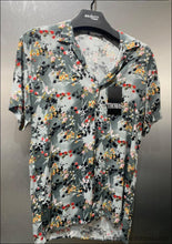 Charger l&#39;image dans la galerie, Chemise Été Fleurs S / Gris Chemises