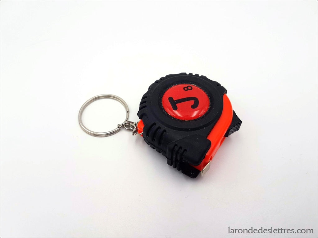 Porte-Clés À Ruban À Mesurer, Mini Petit Ruban À Mesurer En Porte-Clés À Ruban À Mesurer, Mini Petit Ruban À Mesurer En
