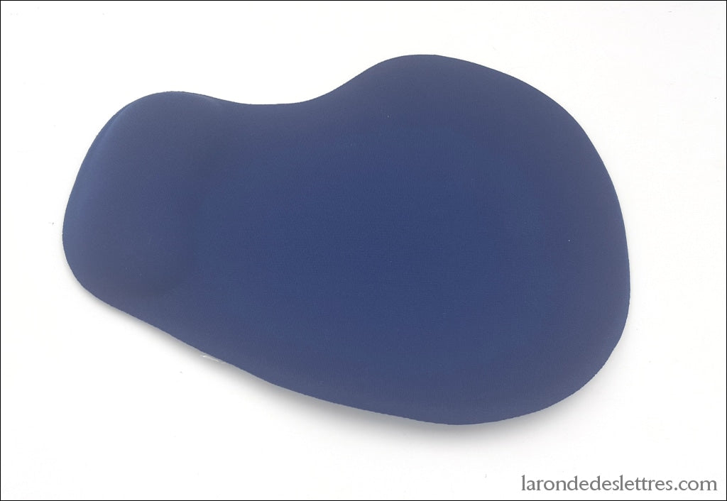 Tapis de souris ergonomique rond avec repose-poignet - Différentes coloris