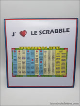 Charger l&#39;image dans la galerie, Tapis de Souris Scrabble ODS 8 - La Ronde des Lettres
