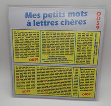 Charger l&#39;image dans la galerie, Tapis de souris Mes petits mots à lettres chères ODS9