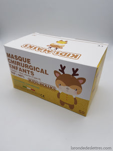 50 Masques De Protection Enfant Masque