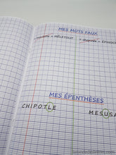 Charger l&#39;image dans la galerie, Cahier de brouillon spécial Scrabble - La Ronde des Lettres