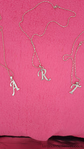 Collier Lettre Alphabet