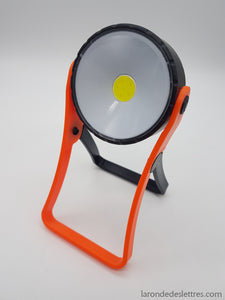 Lampe Pliable Et Orientable Orange