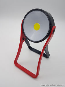 Lampe Pliable Et Orientable Rouge