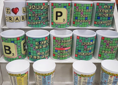 Mug Scrabble - La Ronde des Lettres