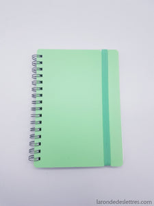 Petit Carnet À Personnaliser Vert Clair Bijoux