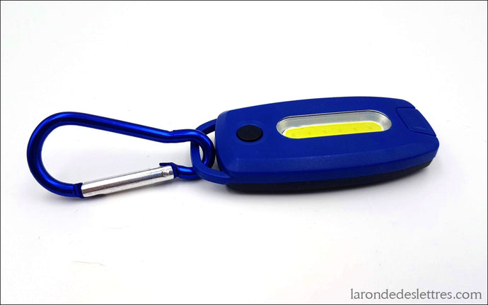 Porte-clé Lampe de poche compacte - La Ronde des Lettres