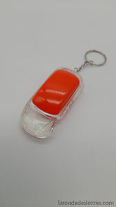 Porte-Clé Voiture Lumineuse Rouge Gadget