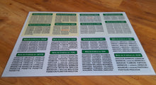 Charger l'image dans la galerie, Set de table A3 Ods9 "Incollable sur les 8 lettres"
