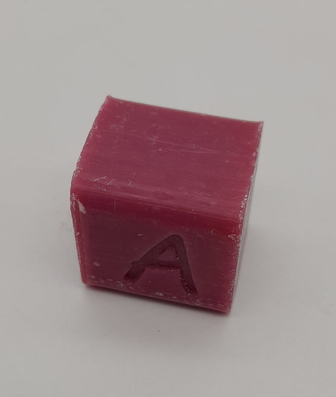 Savon Alphabet Cube coloré