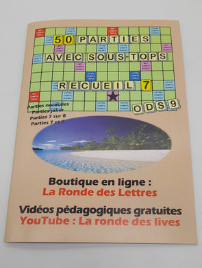 50 parties SOUS TOPS -Ods9 - parties normales, joker, 7 sur 8, 7 et 8 - recueil 7
