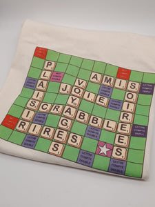 T-Shirt adulte "Grille Scrabble"