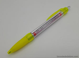 Stylo Déroulant Ods 9 Jaune Stylo