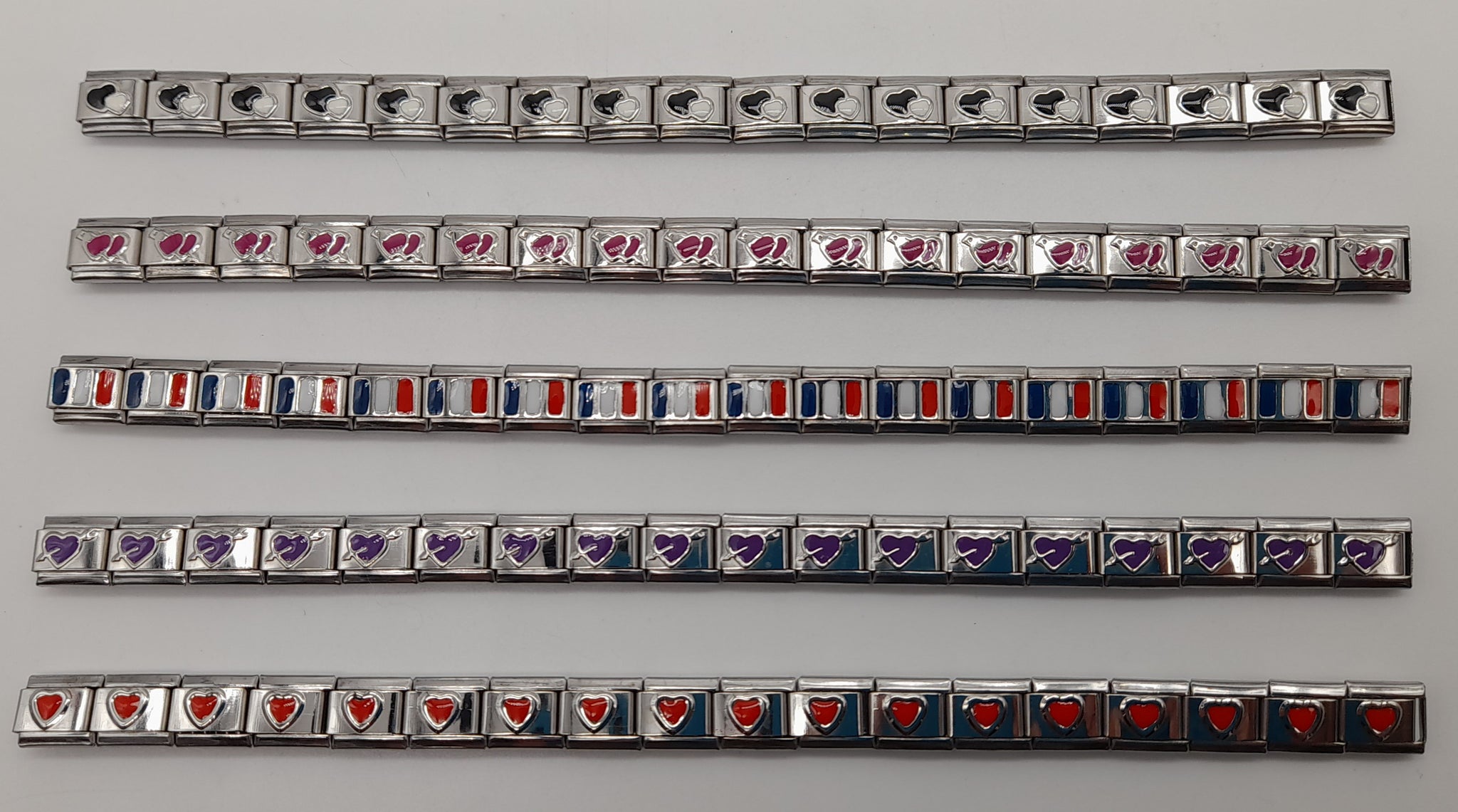 Vente de Bracelet Italien Prénom OFFERT Acier inoxydable mat à 9,90€