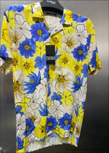 Charger l&#39;image dans la galerie, Chemise Été Fleurs S / Jaune Chemises