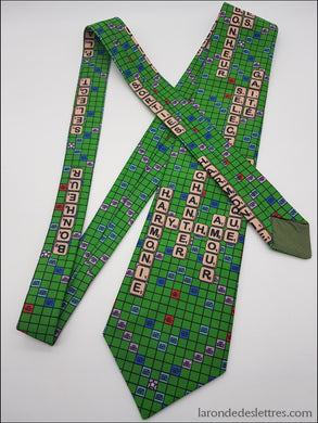Cravate Scrabble - La Ronde des Lettres
