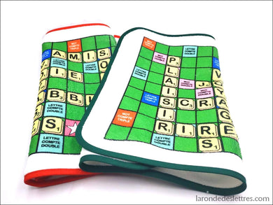 Essuie-mains Scrabble - La Ronde des Lettres