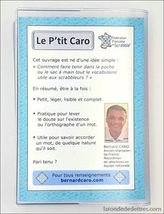 Le P'tit Caro - La Ronde des Lettres