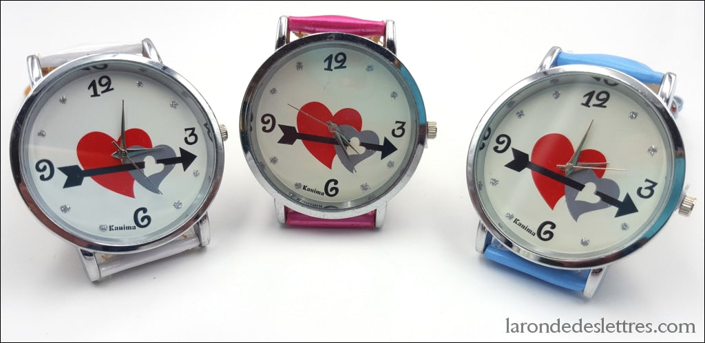 Montre coeur online