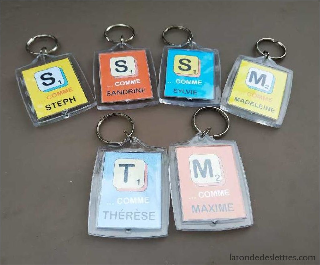 Votre Prénom Porte-clés prénom, porte clés personnalisable avec le