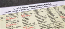 Charger l&#39;image dans la galerie, Set de table ODS 8 nouveaux mots intégral-Le Toquin - La Ronde des Lettres