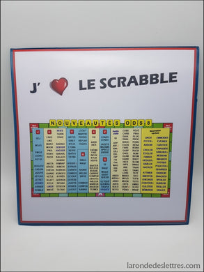 Tapis de Souris Scrabble ODS 8 - La Ronde des Lettres