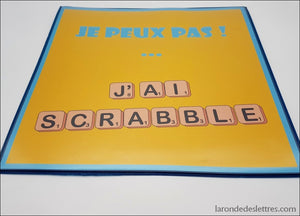 Tapis de Souris Scrabble - La Ronde des Lettres